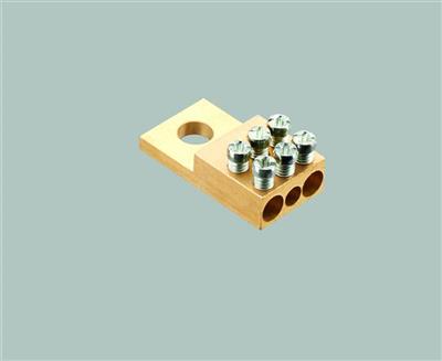 TUNNEL TERMINAL FOR SCREW CONNECTION M8 1x 2.5 - 16mm² + 2x 2.5 - 25mm²
