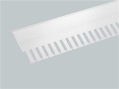 COVER SECTION top / bottom, slotted, 1.10 m long, for holders 01136 or 01137